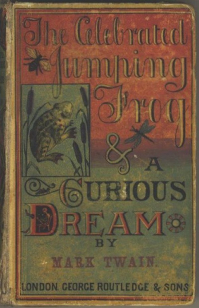 The Celebrated Jumping Frog and A Curious Dream Book Cover